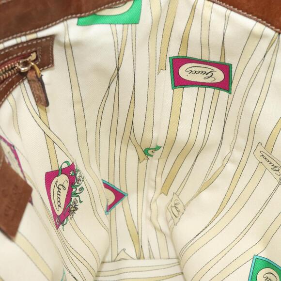 GUCCI GG Canvas Tote Bag Beige Gold - Picture 16 of 16